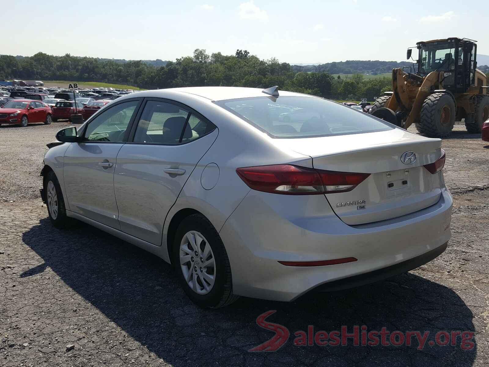 5NPD74LF5HH133016 2017 HYUNDAI ELANTRA