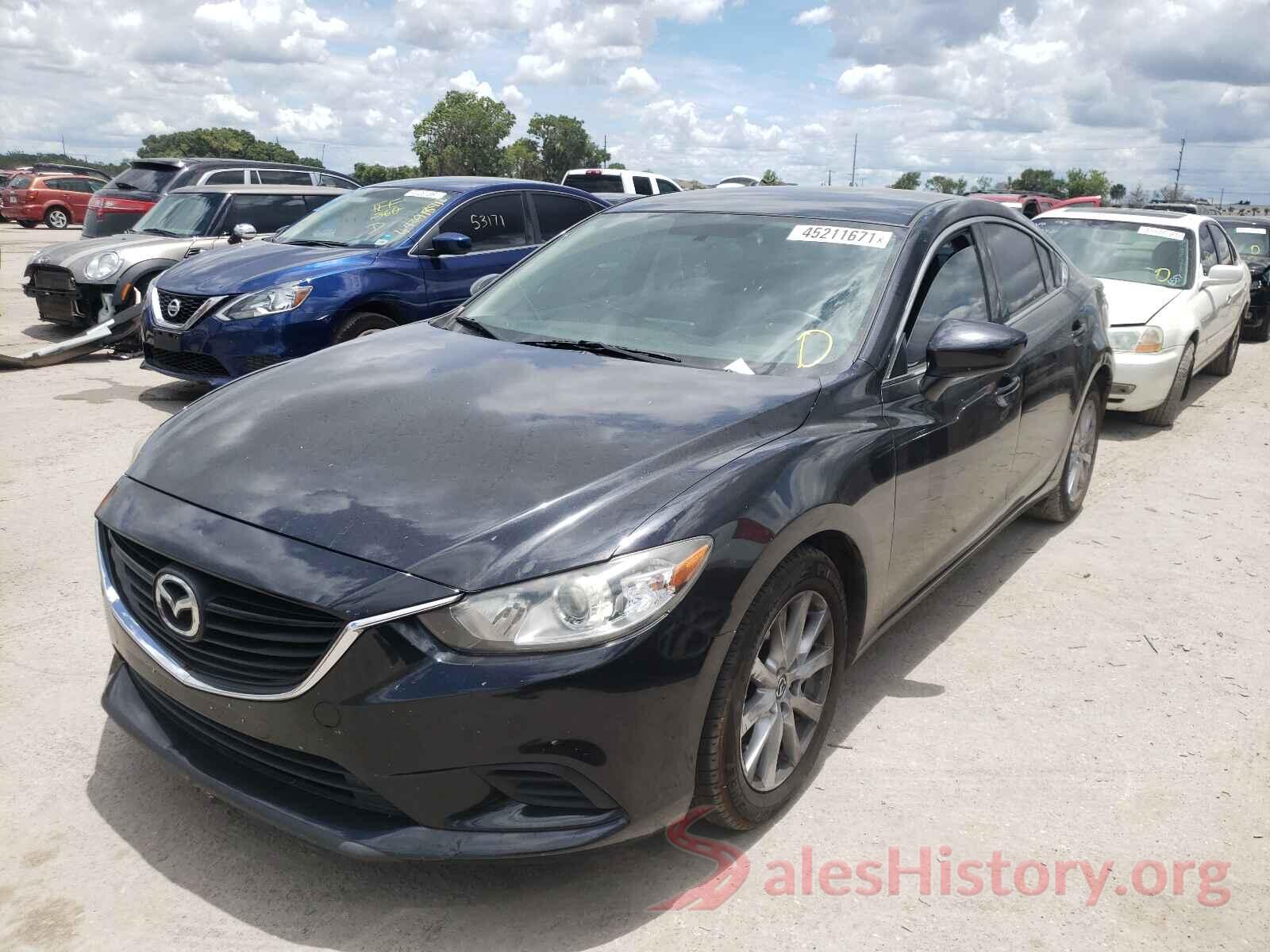 JM1GJ1U55G1430439 2016 MAZDA 6