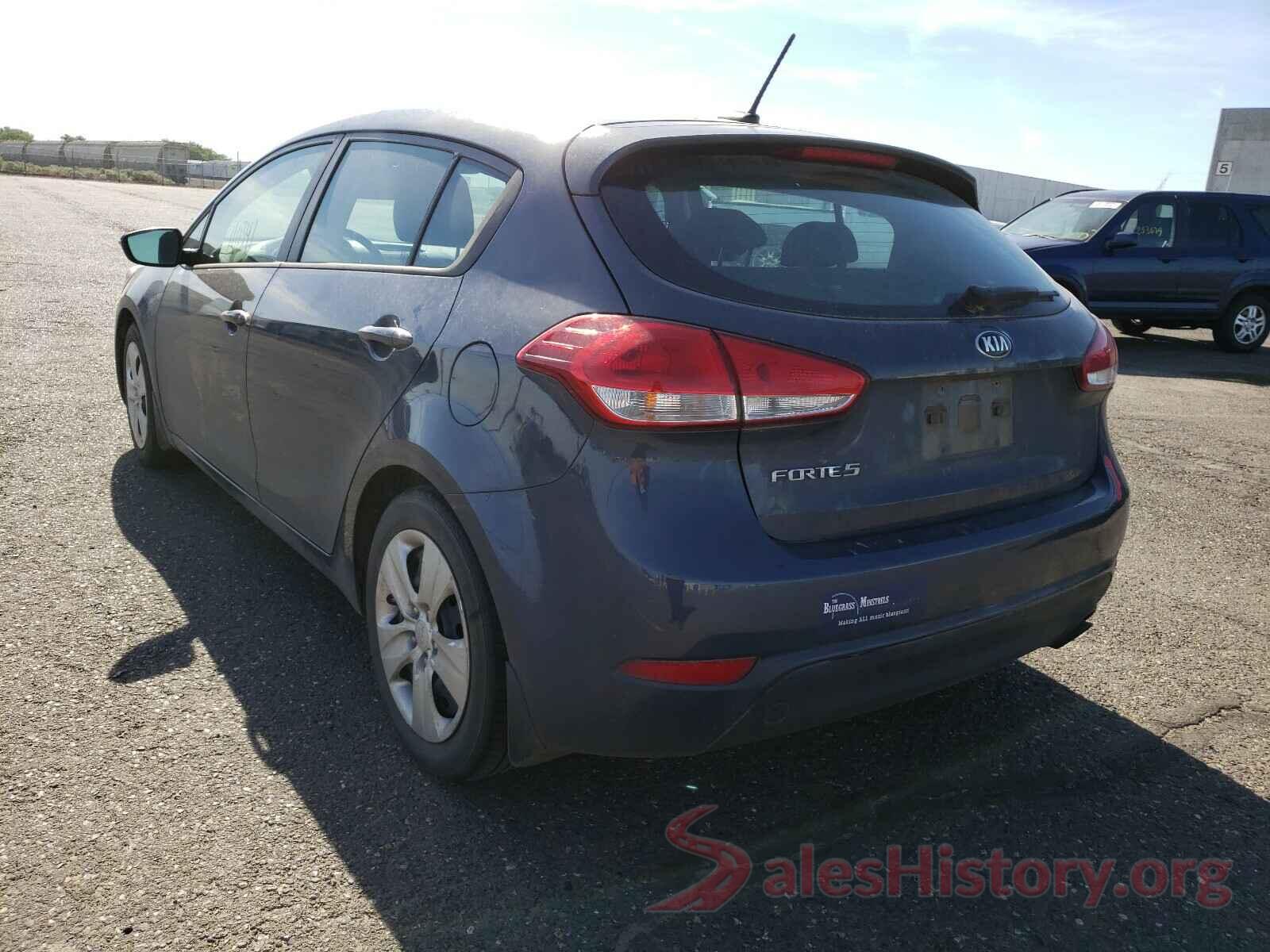 KNAFK5A80G5635509 2016 KIA FORTE