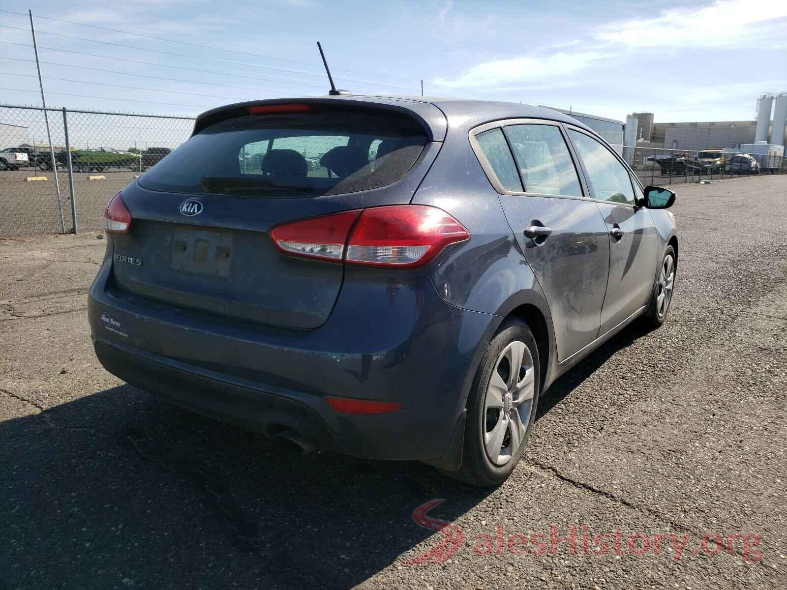 KNAFK5A80G5635509 2016 KIA FORTE