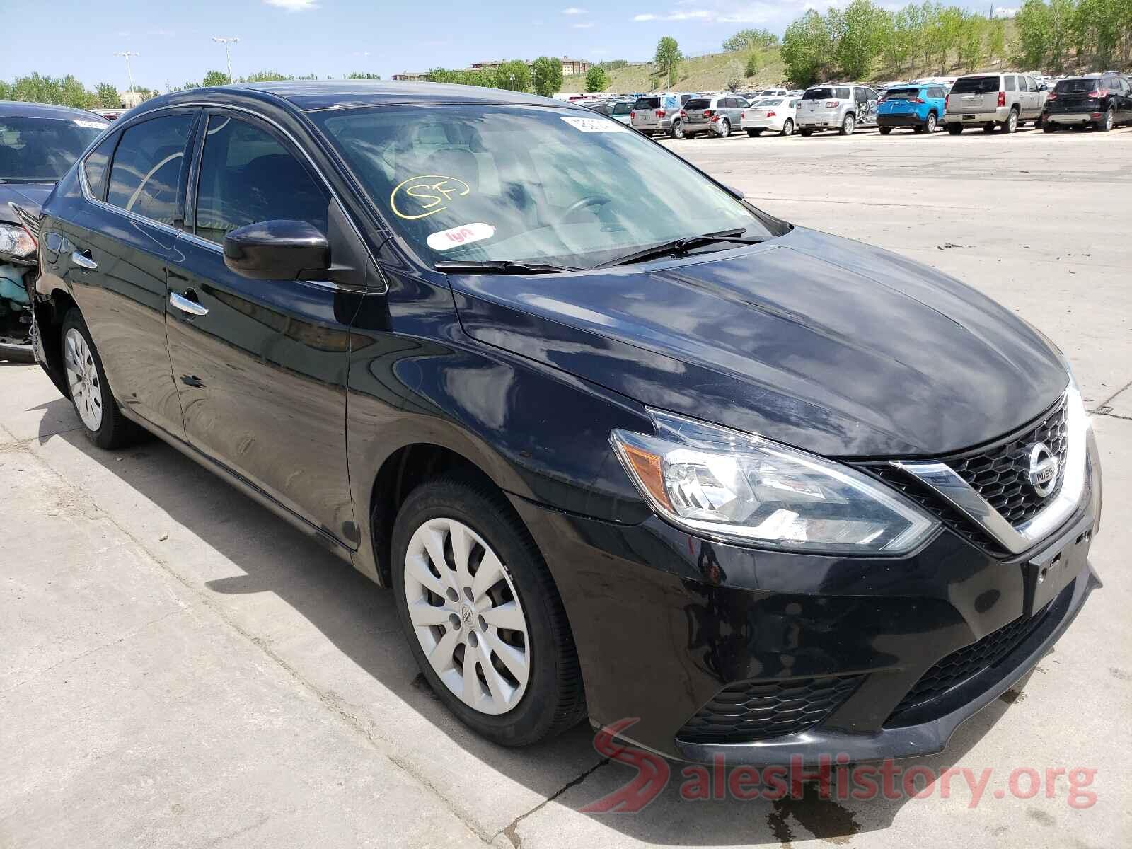 3N1AB7AP9HY346619 2017 NISSAN SENTRA