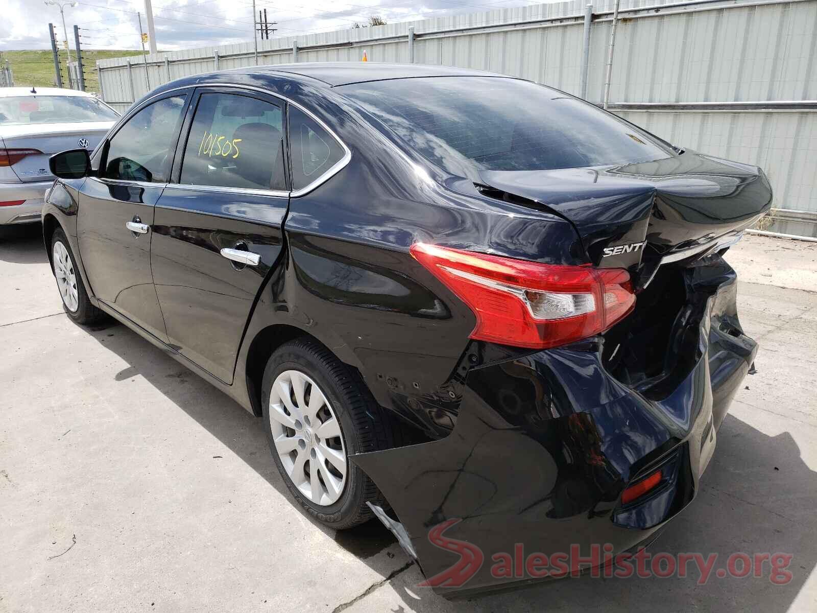 3N1AB7AP9HY346619 2017 NISSAN SENTRA