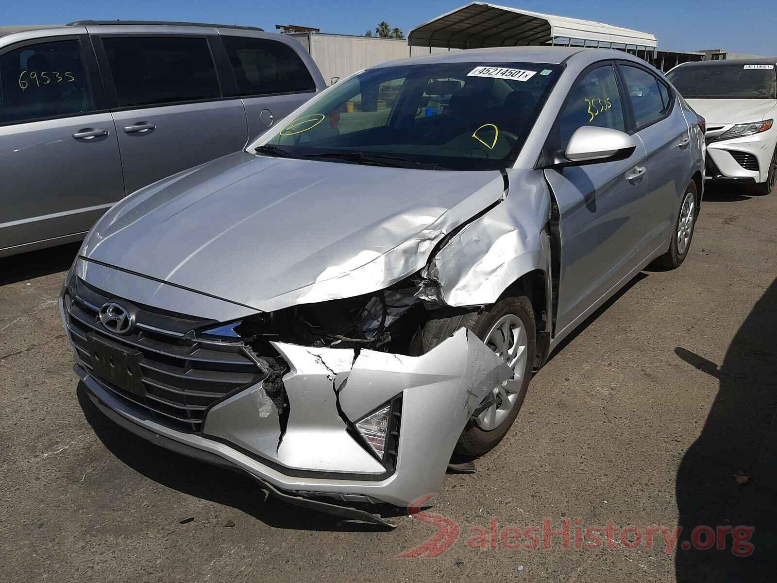 5NPD74LF5KH430911 2019 HYUNDAI ELANTRA