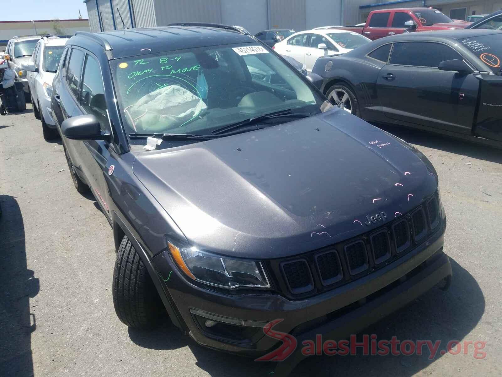 3C4NJDDB1KT650502 2019 JEEP COMPASS