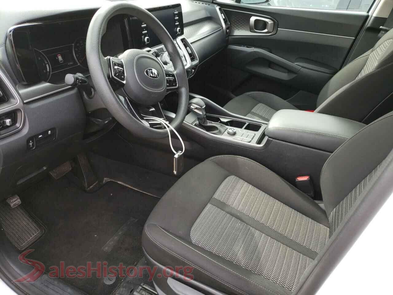 2021 KIA SORENTO VIN 5XYRG4LC7MG043380, engine bay