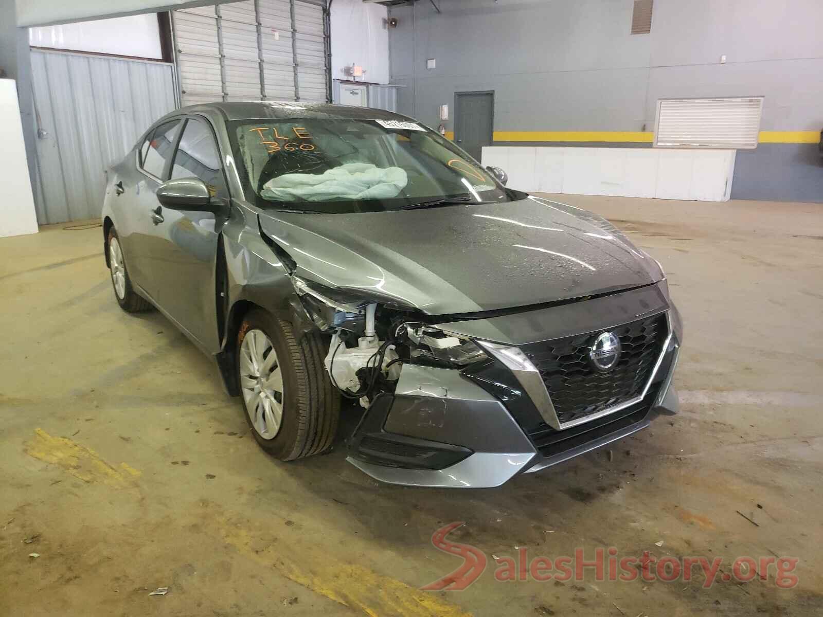 3N1AB8BV8LY209750 2020 NISSAN SENTRA