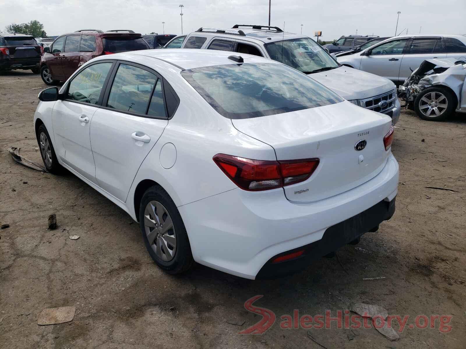 3KPA24AD6LE325657 2020 KIA RIO