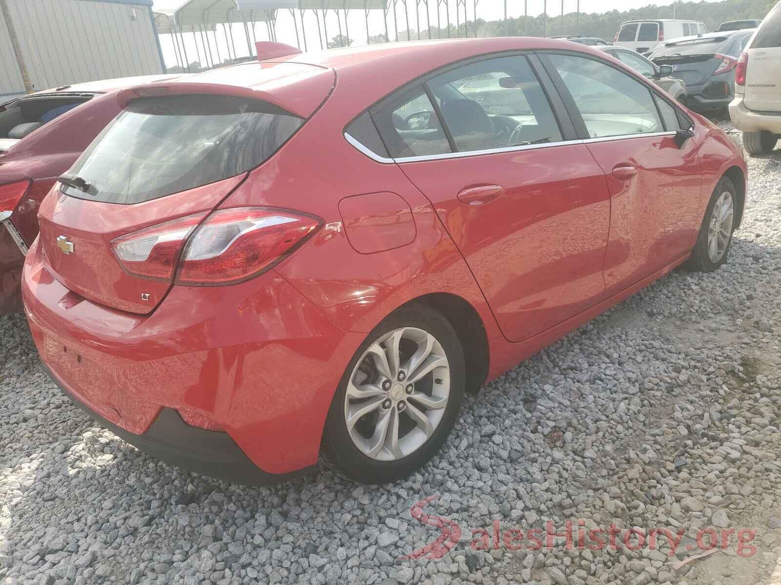 3G1BE6SM9KS544451 2019 CHEVROLET CRUZE