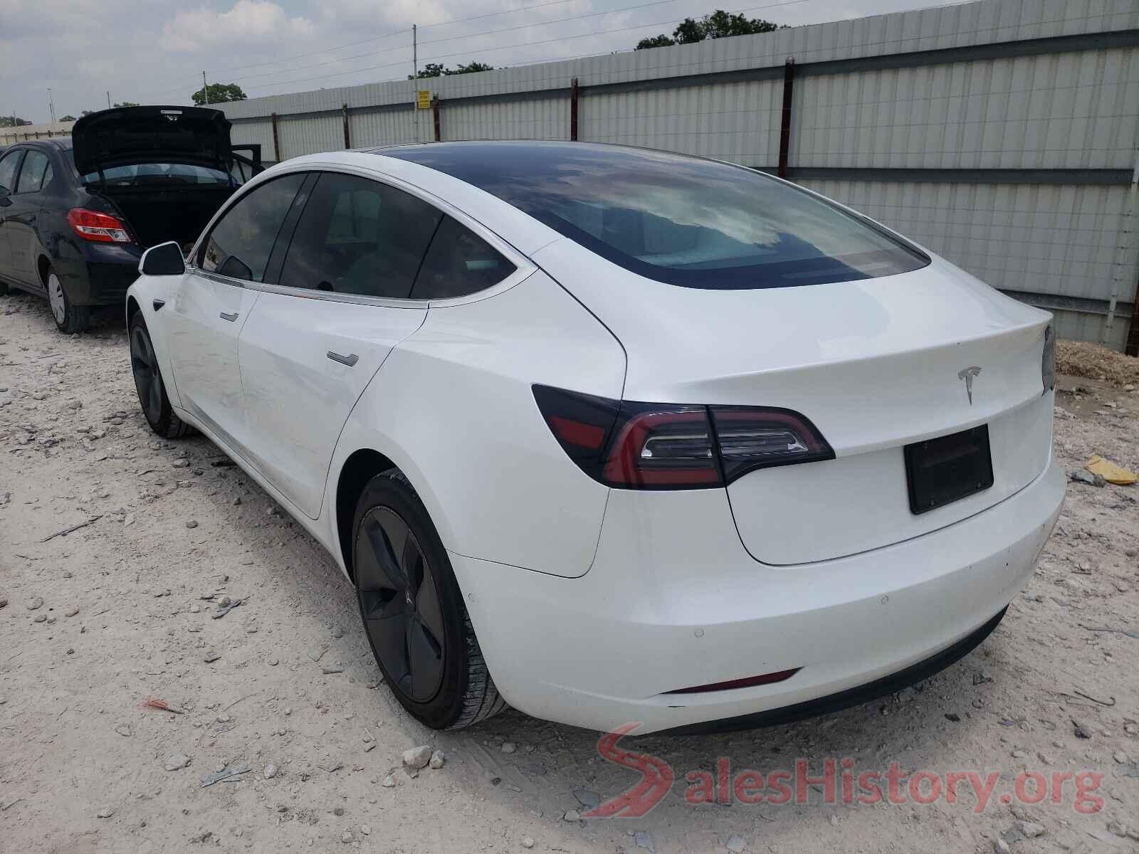 5YJ3E1EAXKF431942 2019 TESLA MODEL 3