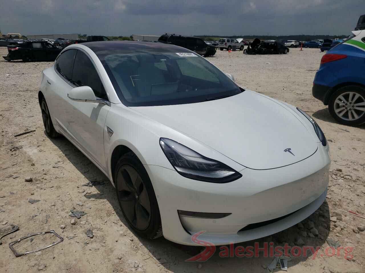 5YJ3E1EAXKF431942 2019 TESLA MODEL 3