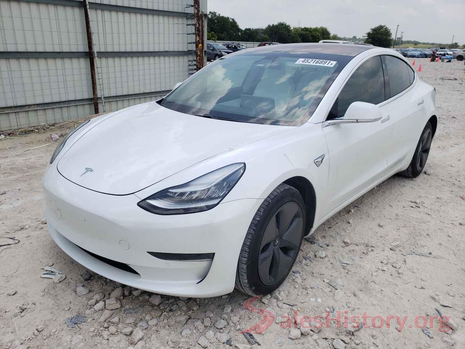 5YJ3E1EAXKF431942 2019 TESLA MODEL 3