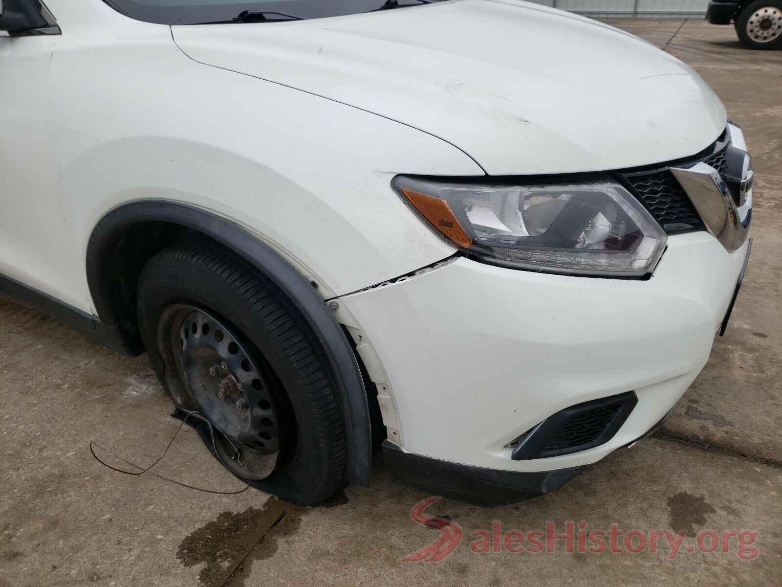 KNMAT2MT0GP671231 2016 NISSAN ROGUE