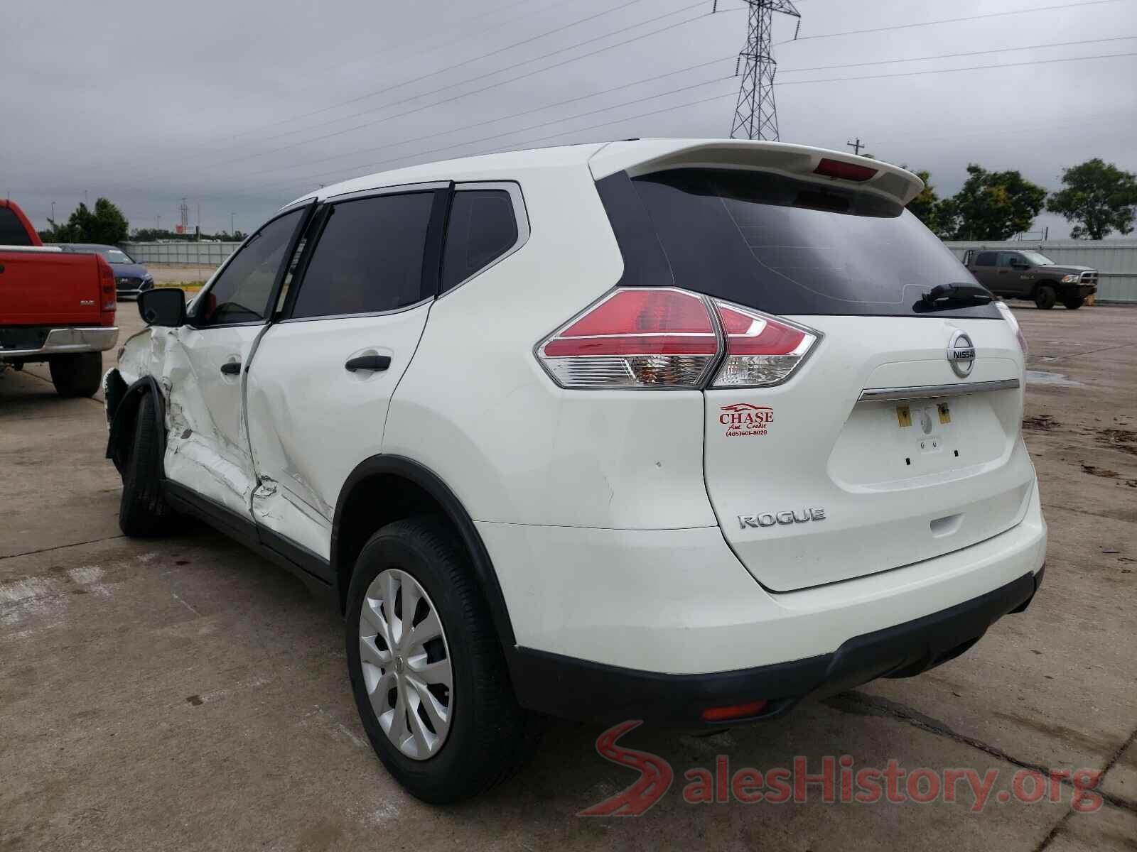 KNMAT2MT0GP671231 2016 NISSAN ROGUE