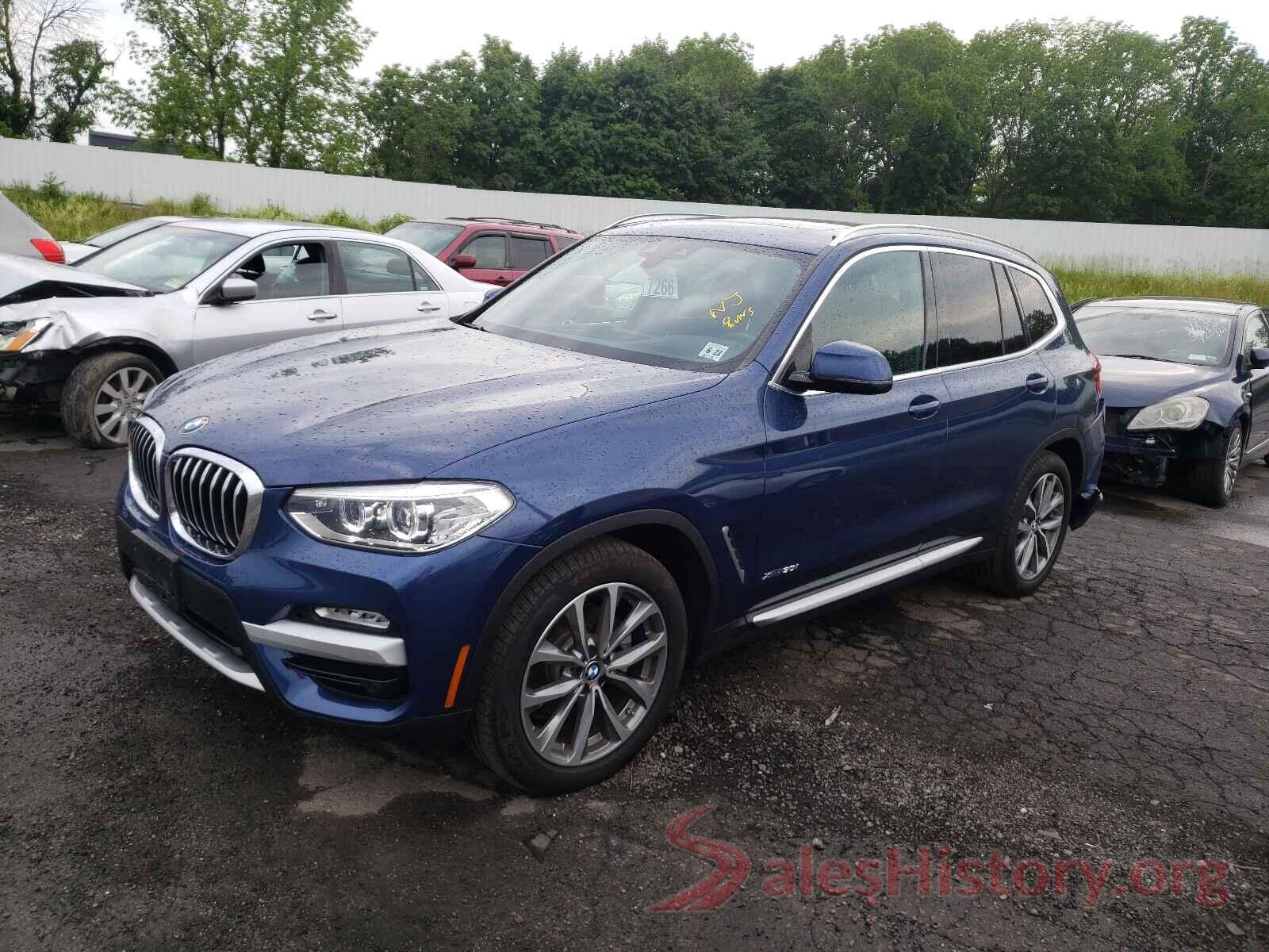 5UXTR9C5XJLC75441 2018 BMW X3