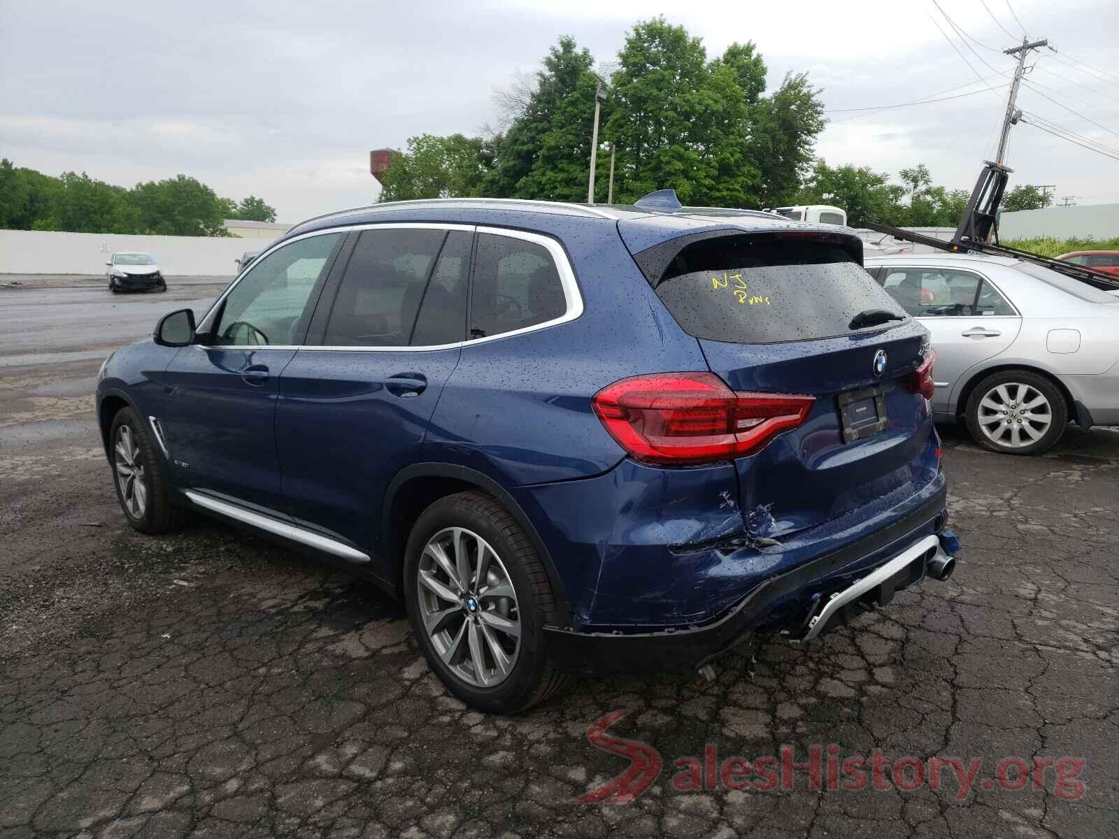 5UXTR9C5XJLC75441 2018 BMW X3