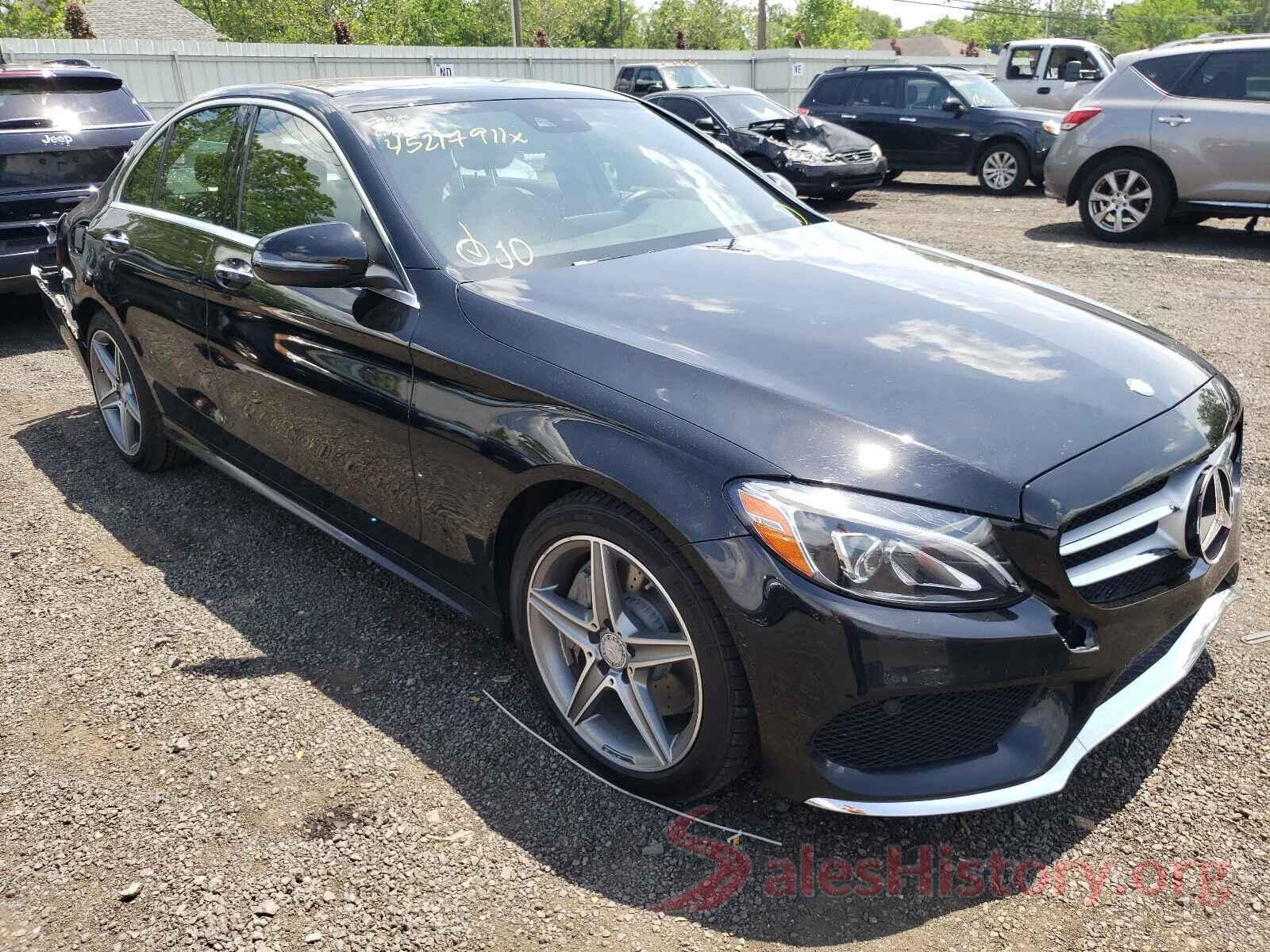 55SWF4KBXGU125161 2016 MERCEDES-BENZ C CLASS