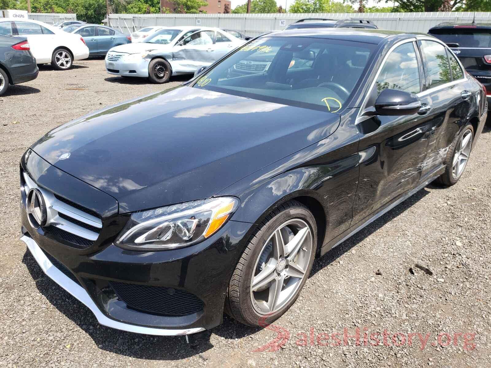 55SWF4KBXGU125161 2016 MERCEDES-BENZ C CLASS