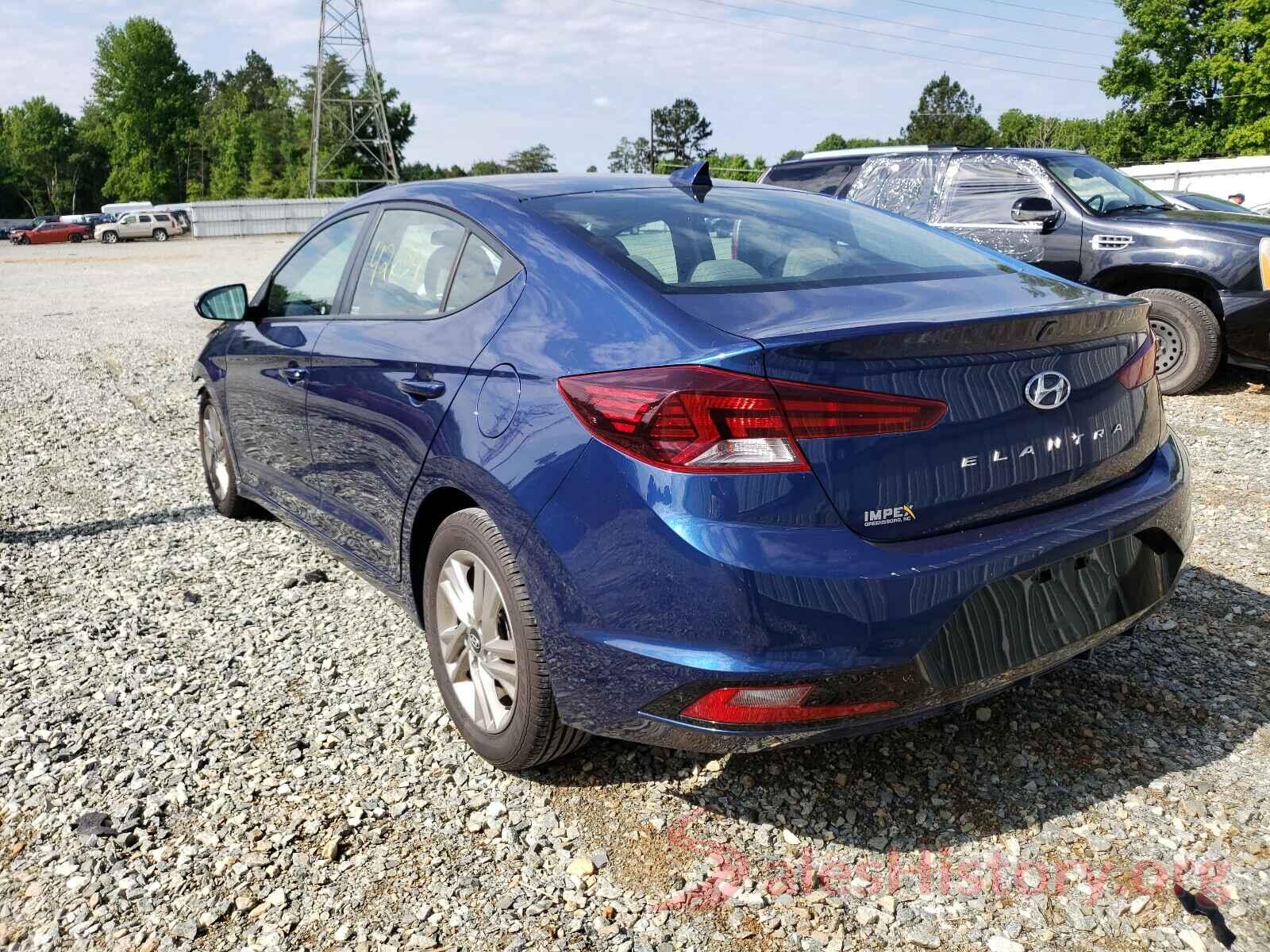 5NPD84LF3KH434596 2019 HYUNDAI ELANTRA