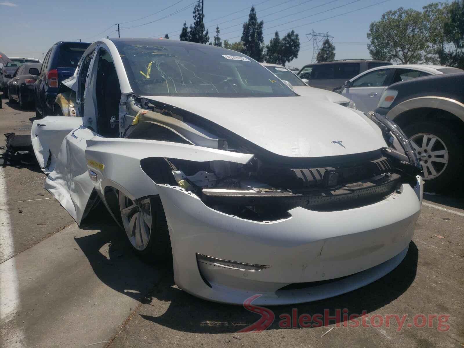 5YJ3E1EAXKF301515 2019 TESLA MODEL 3