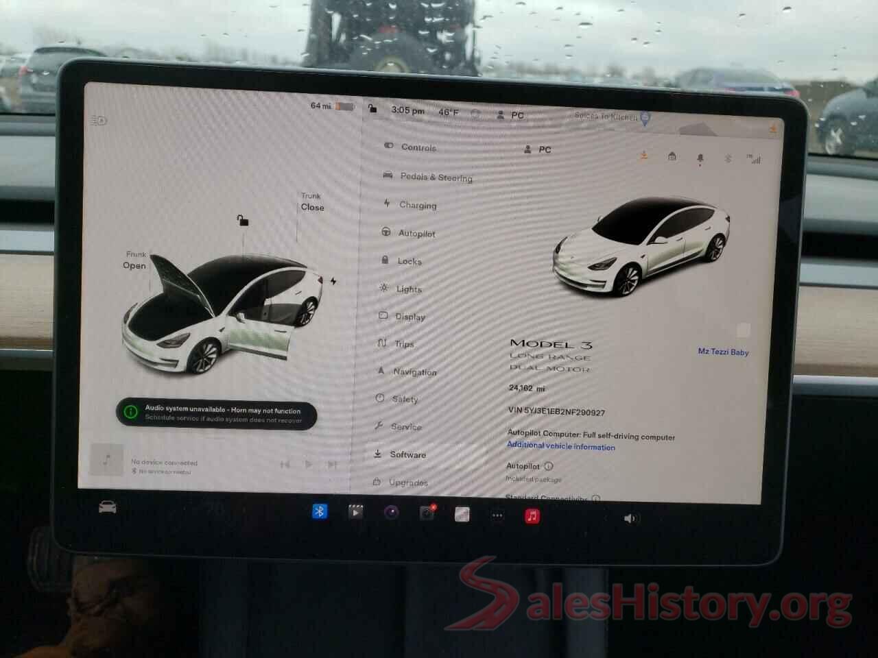 5YJ3E1EB2NF290927 2022 TESLA MODEL 3