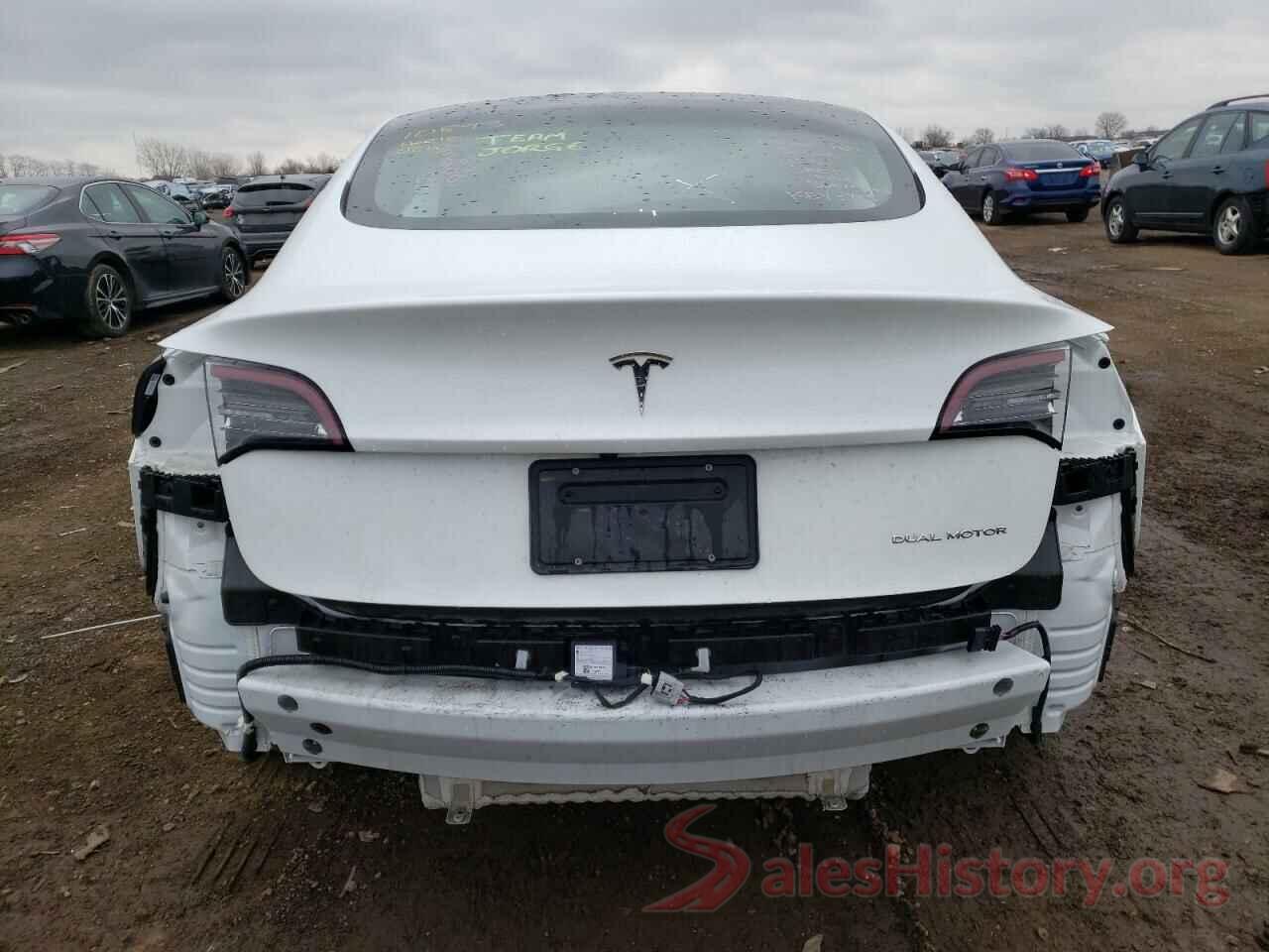 5YJ3E1EB2NF290927 2022 TESLA MODEL 3