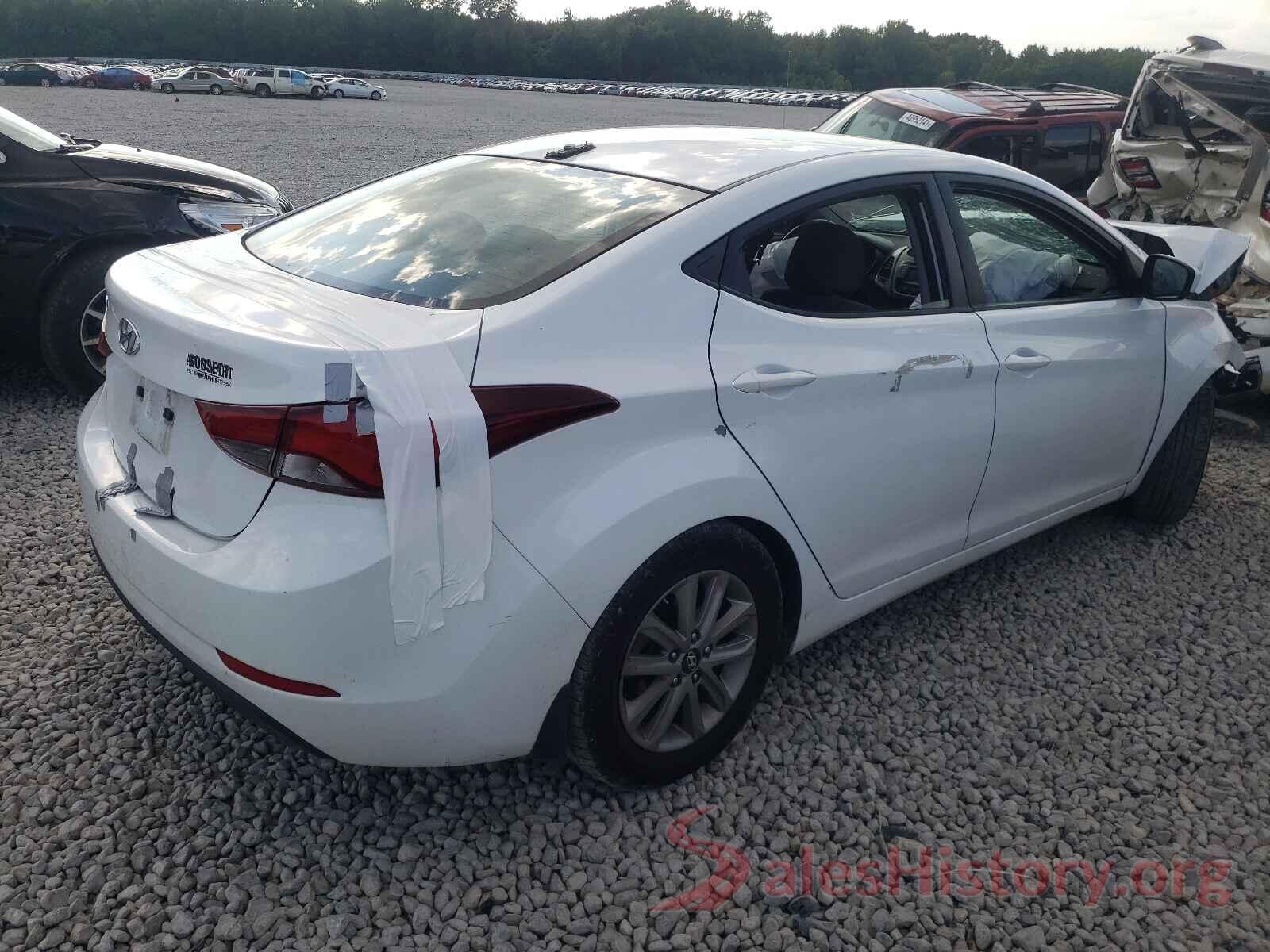 5NPDH4AE6GH679782 2016 HYUNDAI ELANTRA