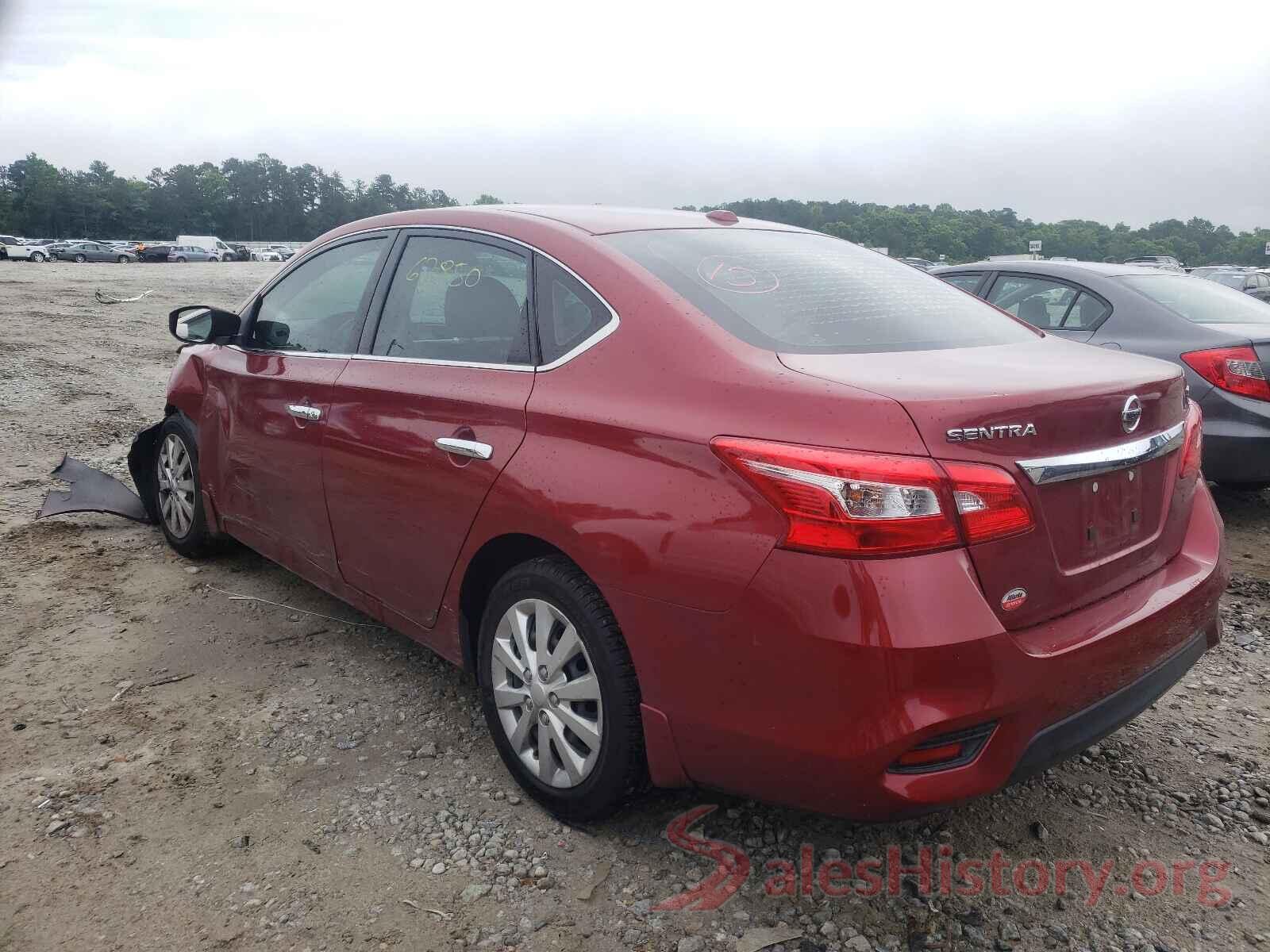 3N1AB7AP6HY281907 2017 NISSAN SENTRA