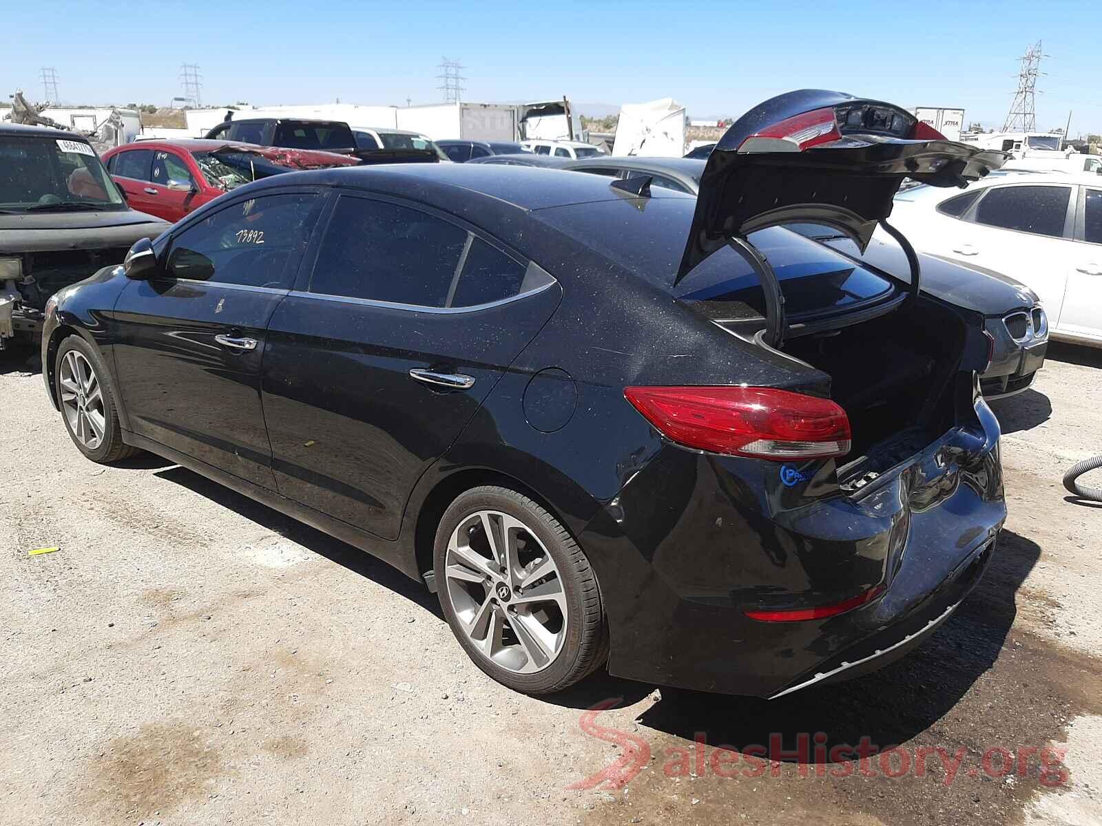 5NPD84LF6HH069405 2017 HYUNDAI ELANTRA