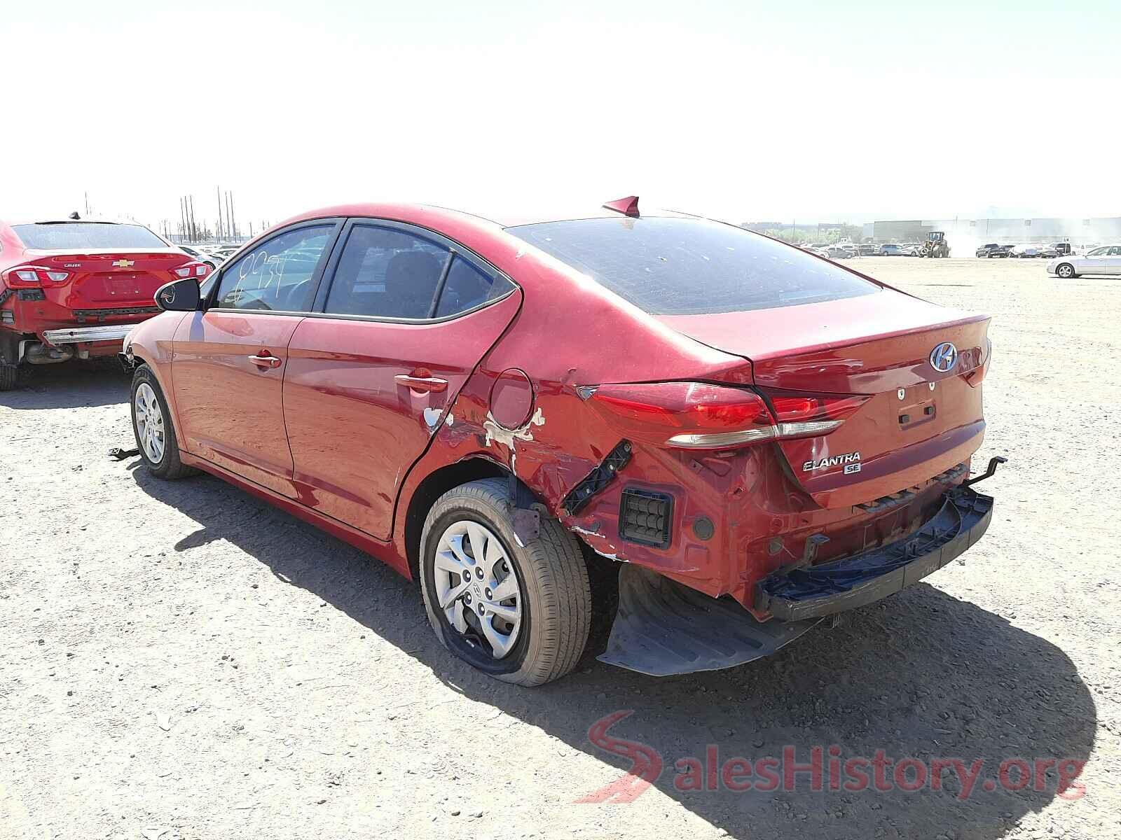 5NPD74LF3HH085550 2017 HYUNDAI ELANTRA