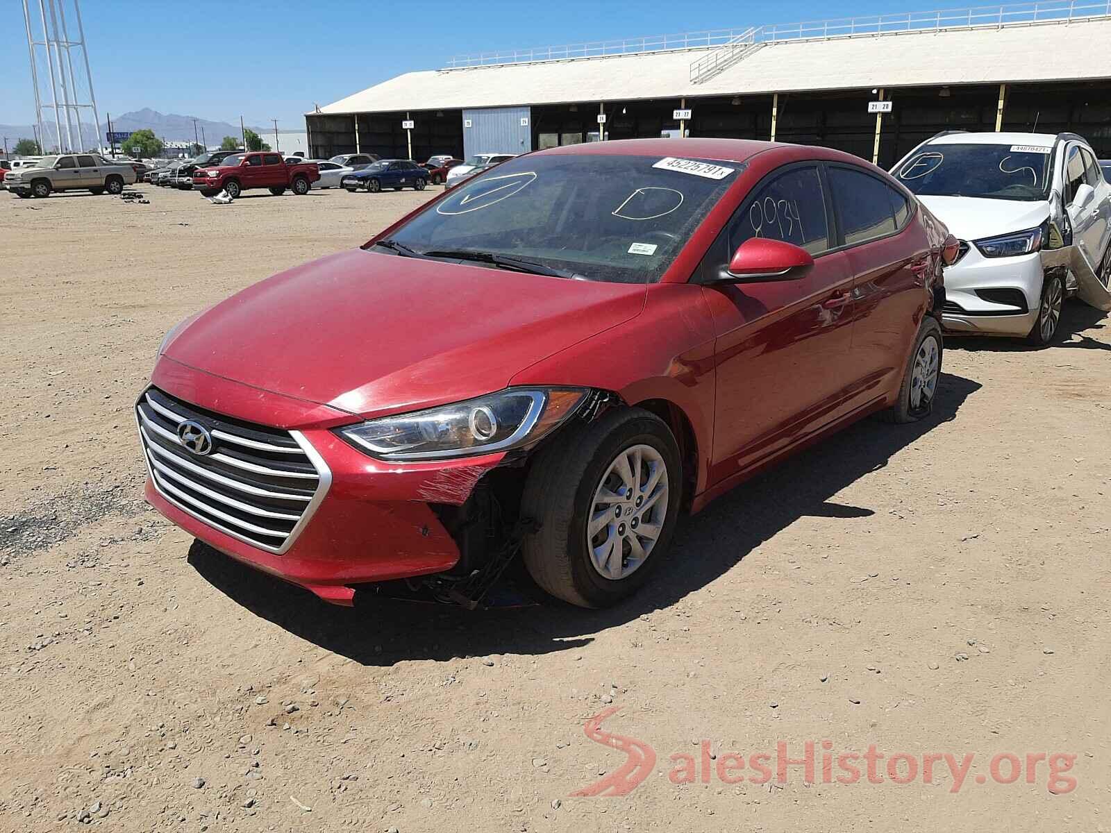 5NPD74LF3HH085550 2017 HYUNDAI ELANTRA