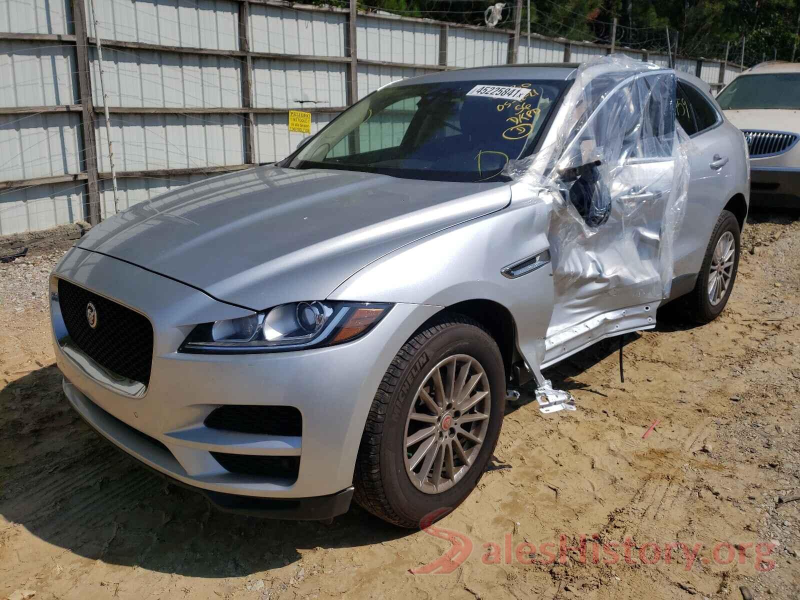 SADCS2FX8LA639530 2020 JAGUAR F-PACE