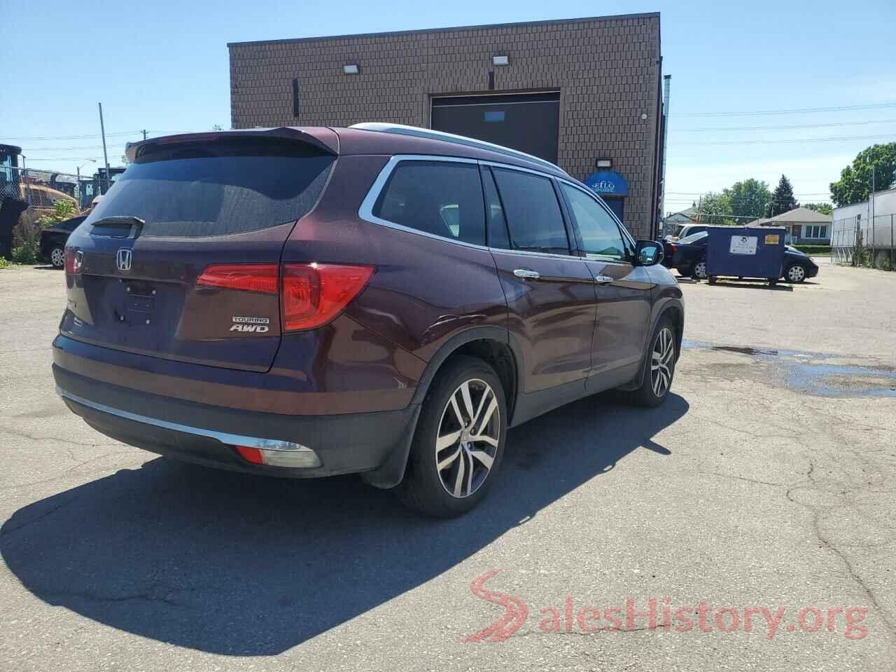 5FNYF6H92GB509526 2016 HONDA PILOT