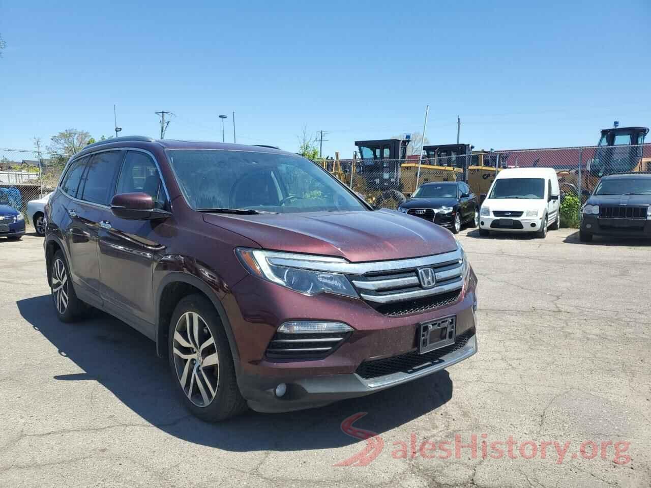 5FNYF6H92GB509526 2016 HONDA PILOT