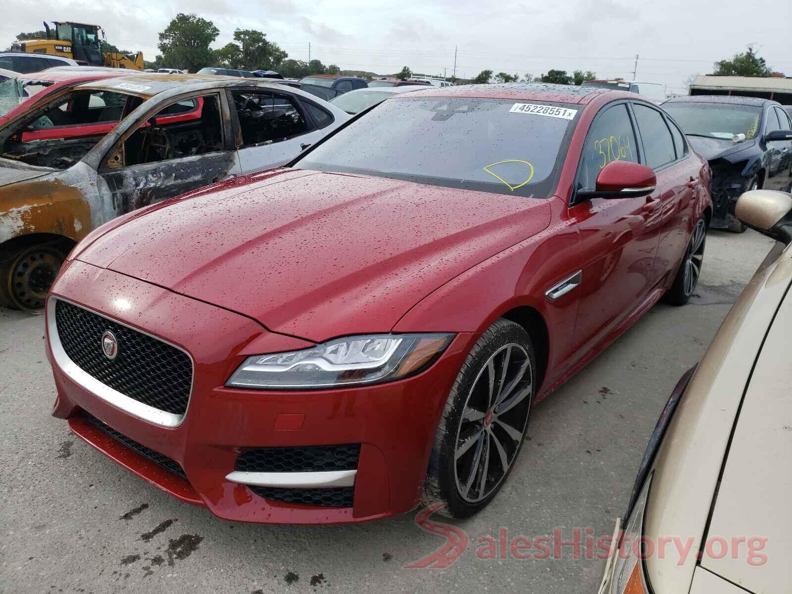 SAJBF4BVXHCY45215 2017 JAGUAR XF