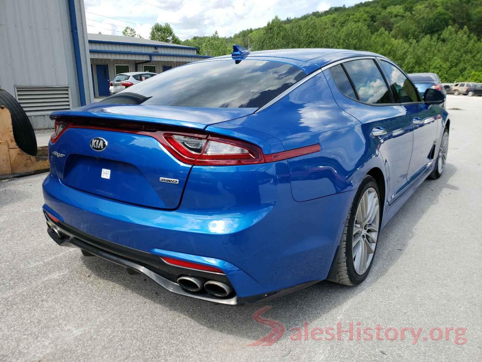 KNAE15LA1J6033122 2018 KIA STINGER