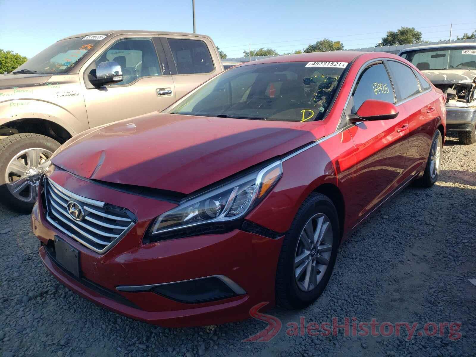 5NPE24AF2HH518197 2017 HYUNDAI SONATA