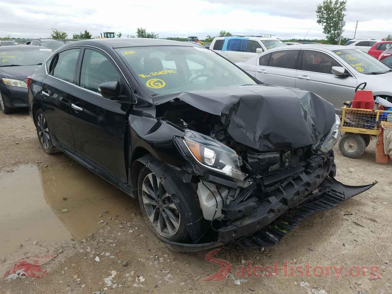 3N1AB7AP8KY301596 2019 NISSAN SENTRA