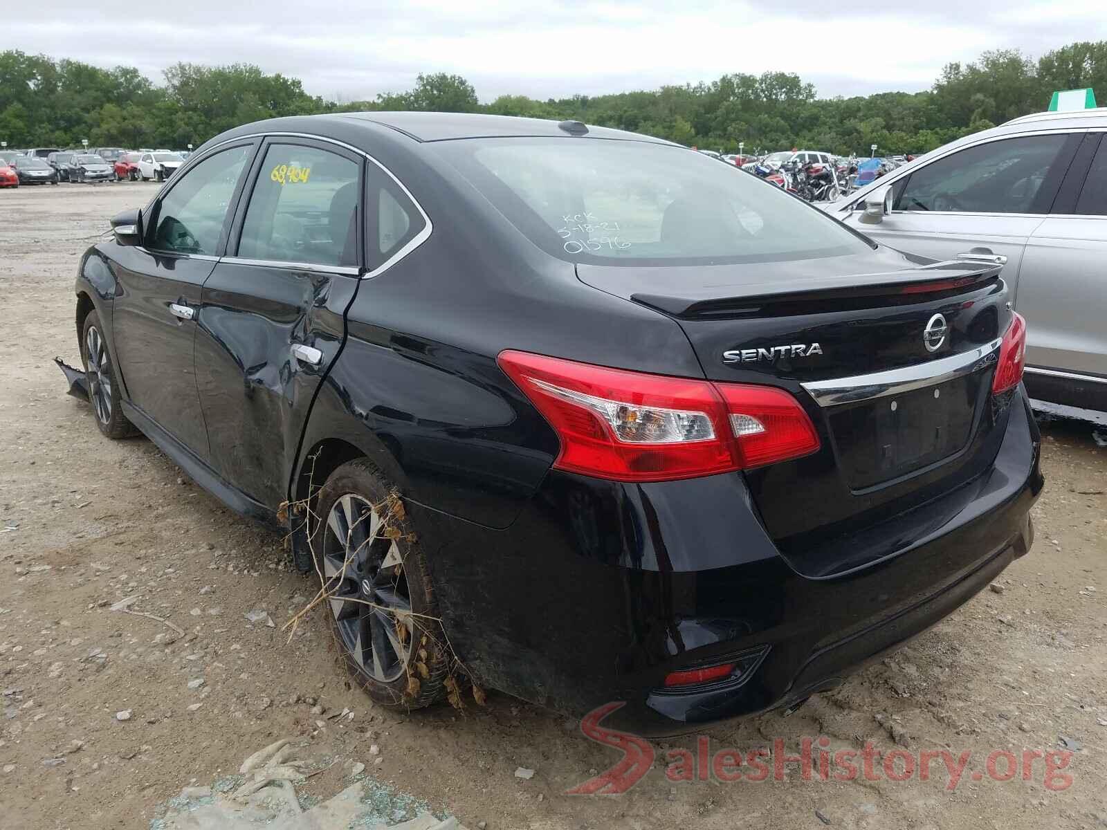 3N1AB7AP8KY301596 2019 NISSAN SENTRA