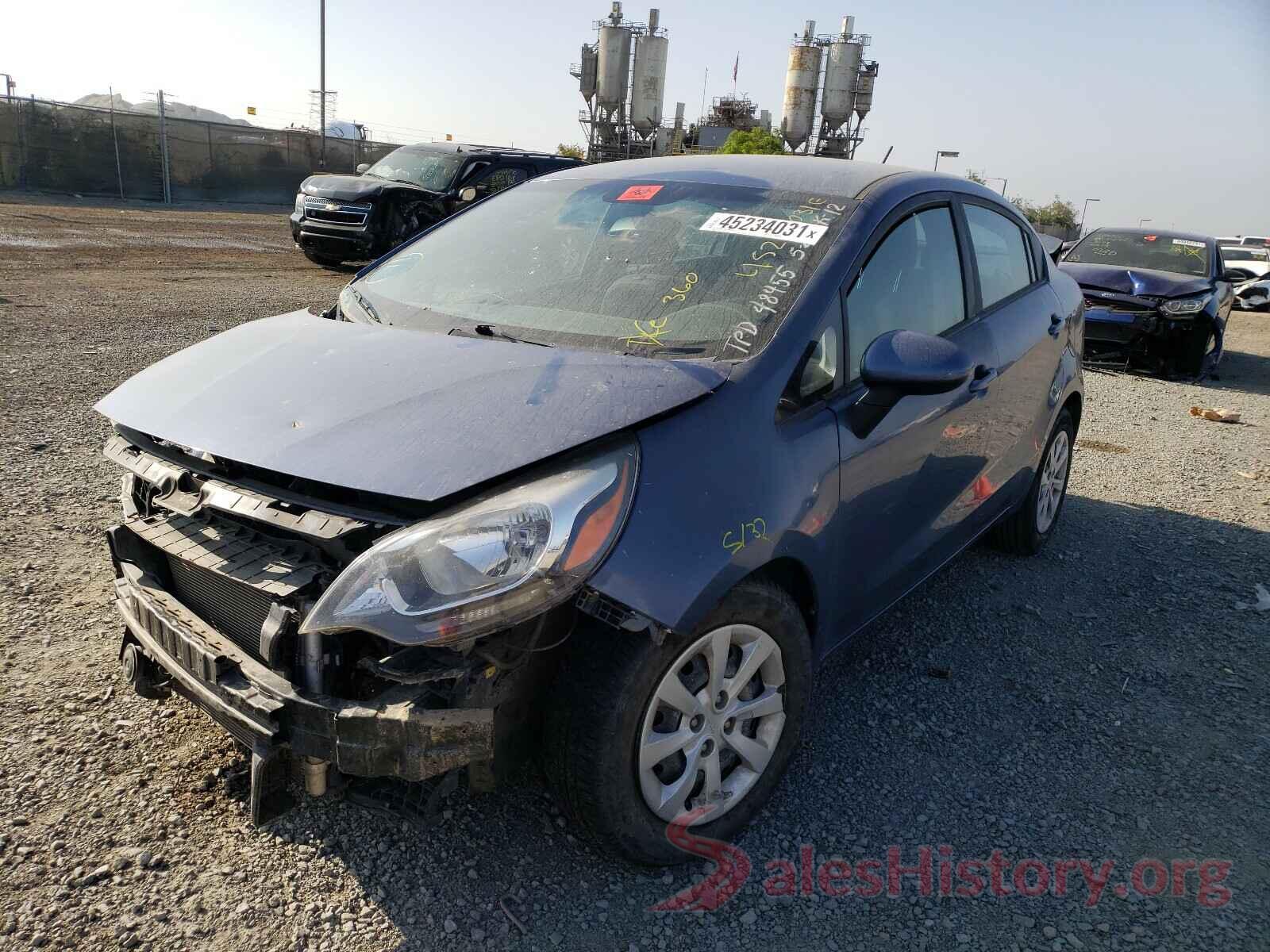 KNADM4A30G6576522 2016 KIA RIO