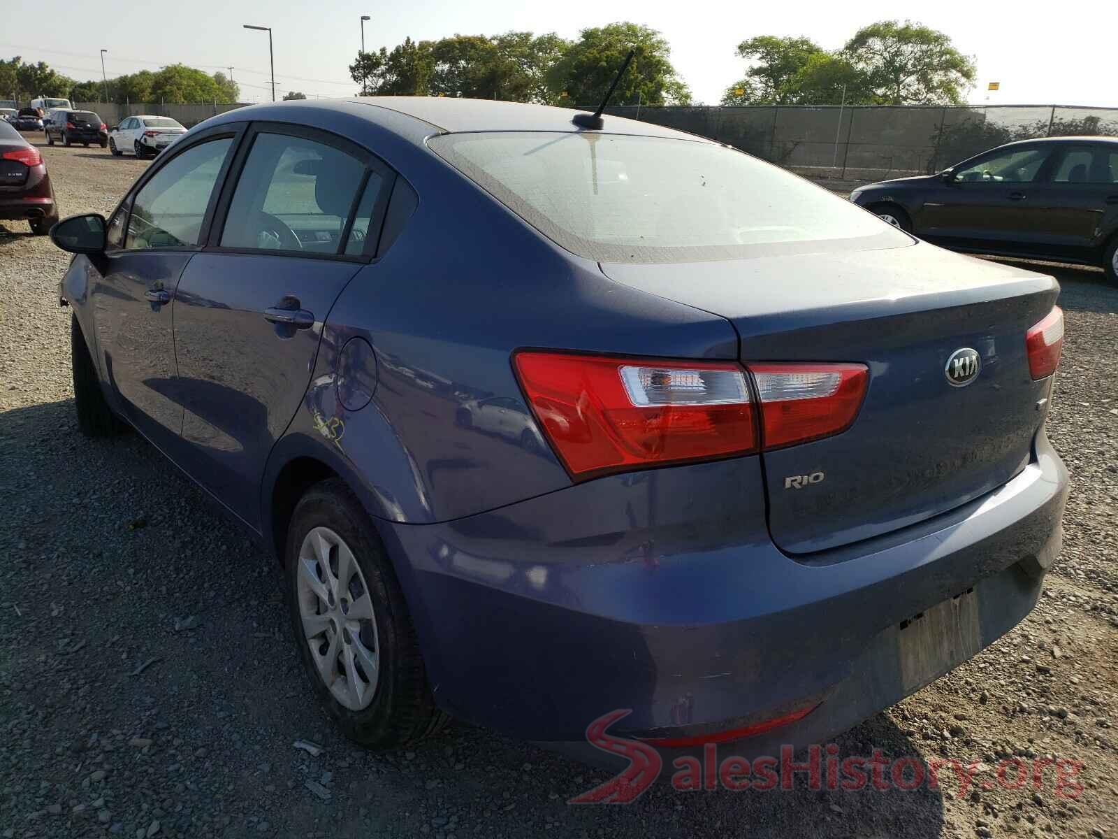 KNADM4A30G6576522 2016 KIA RIO