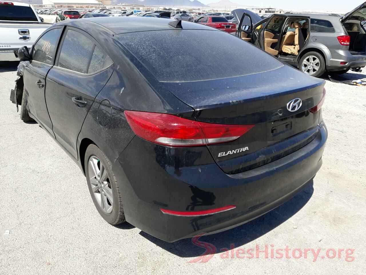 KMHD84LF9HU381221 2017 HYUNDAI ELANTRA