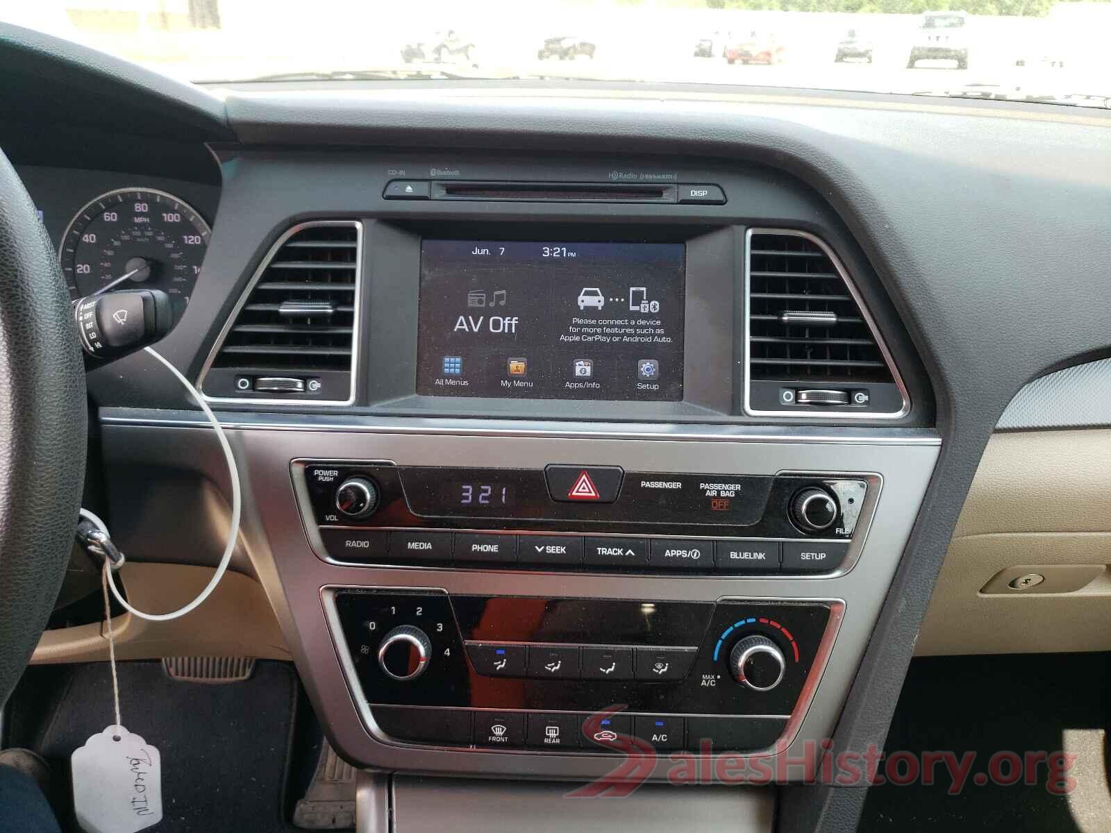 5NPE24AF4HH509145 2017 HYUNDAI SONATA