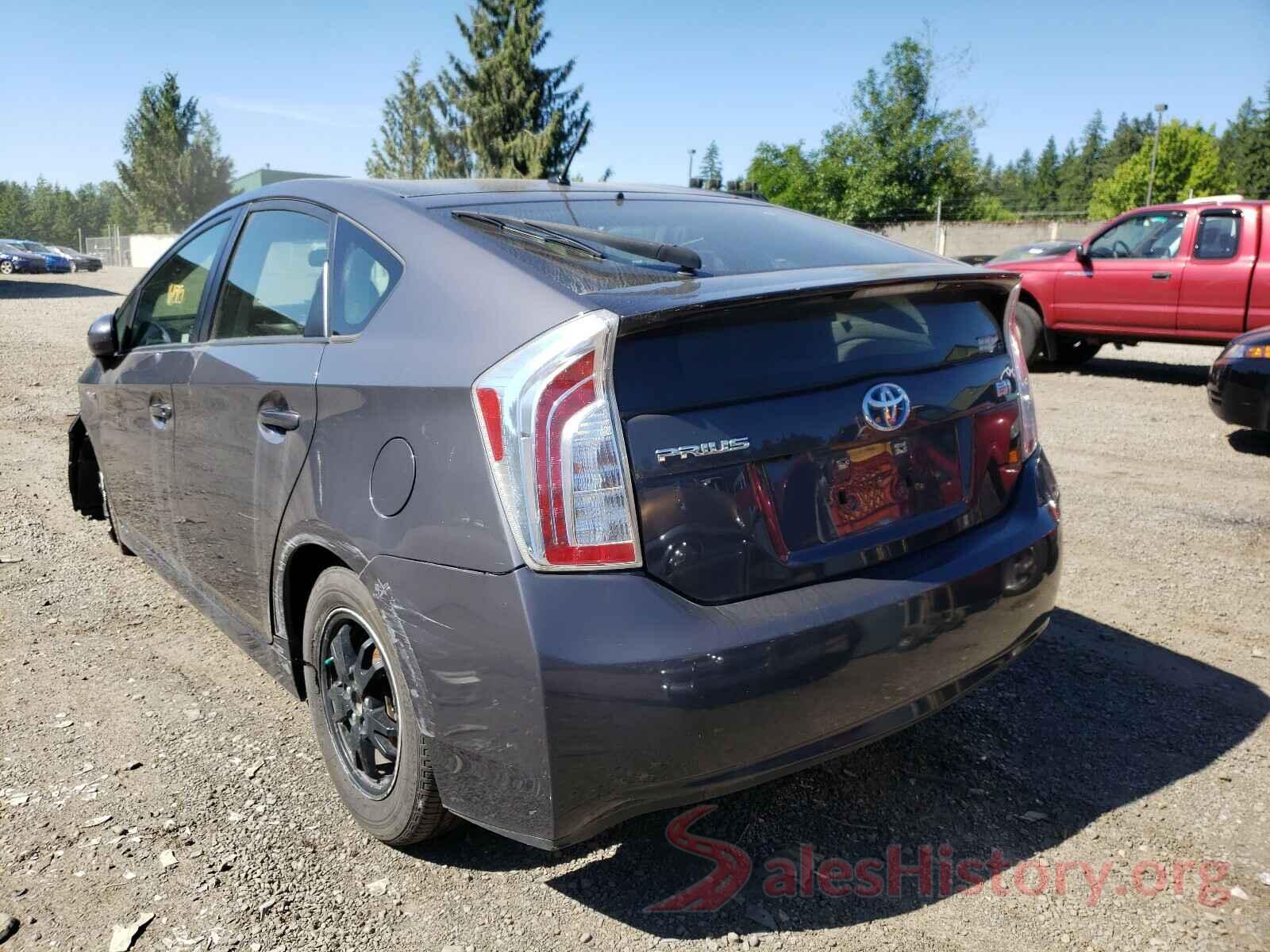 JTDKN3DU9F1970425 2015 TOYOTA PRIUS