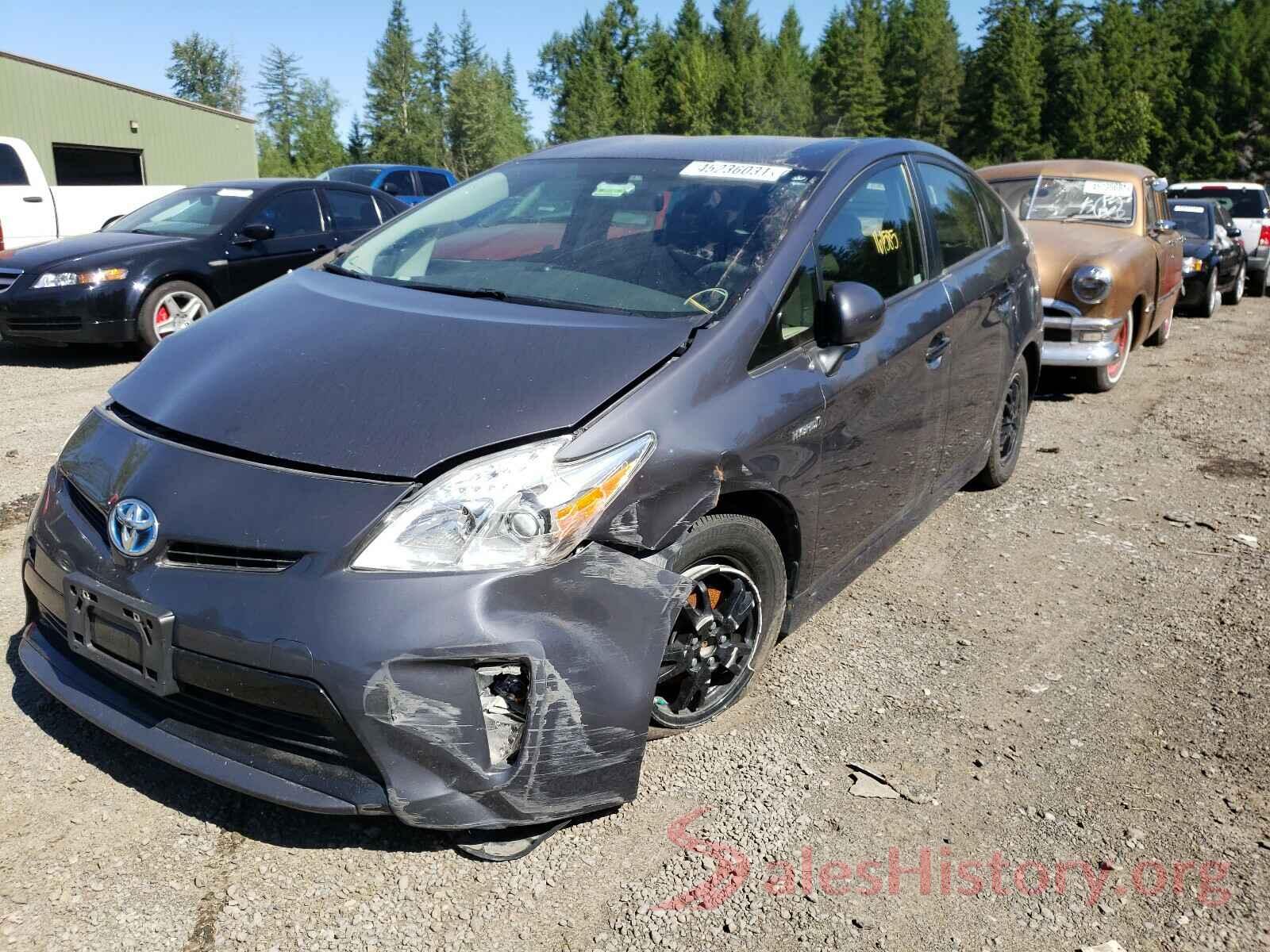 JTDKN3DU9F1970425 2015 TOYOTA PRIUS