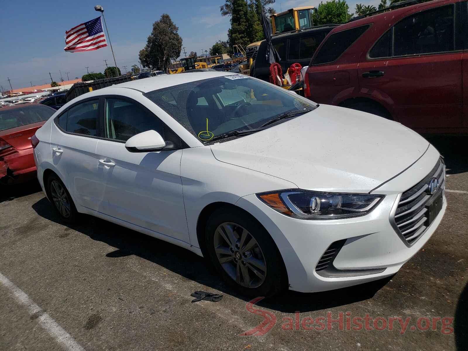 5NPD84LF6HH033200 2017 HYUNDAI ELANTRA