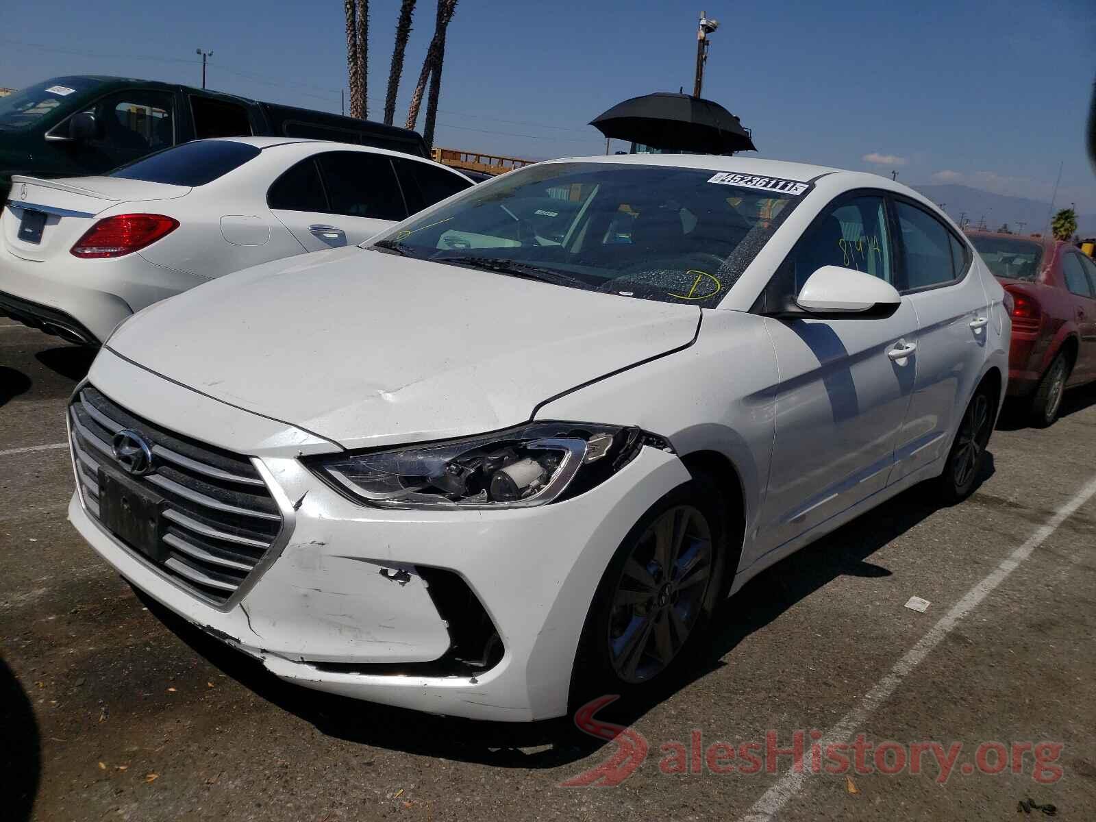 5NPD84LF6HH033200 2017 HYUNDAI ELANTRA