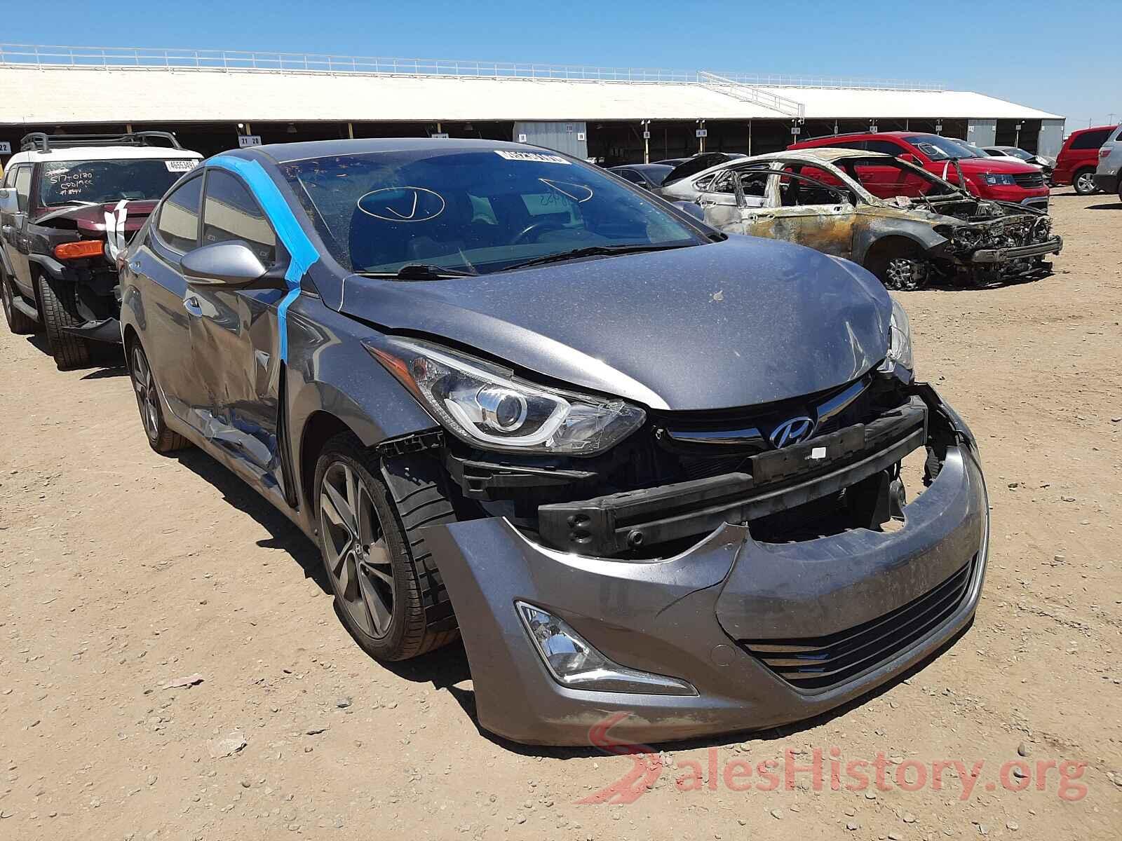 KMHDH4AE5GU638416 2016 HYUNDAI ELANTRA