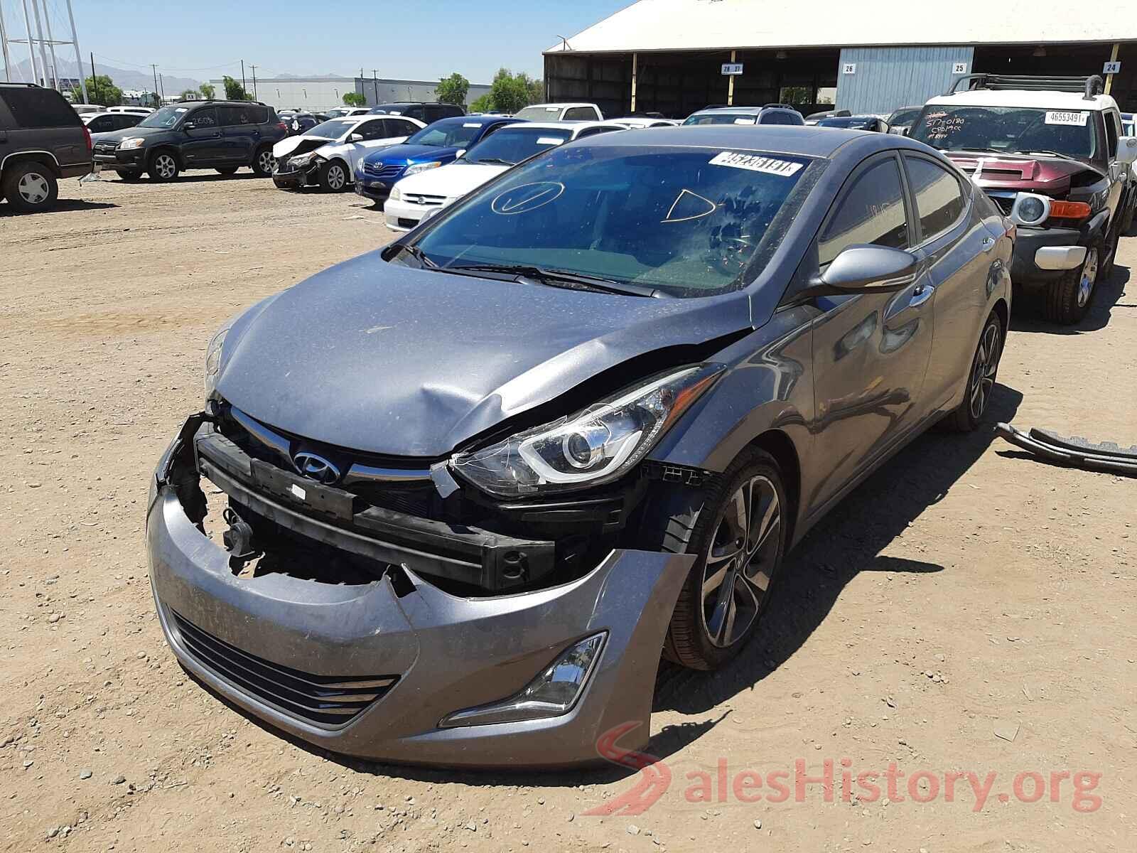 KMHDH4AE5GU638416 2016 HYUNDAI ELANTRA