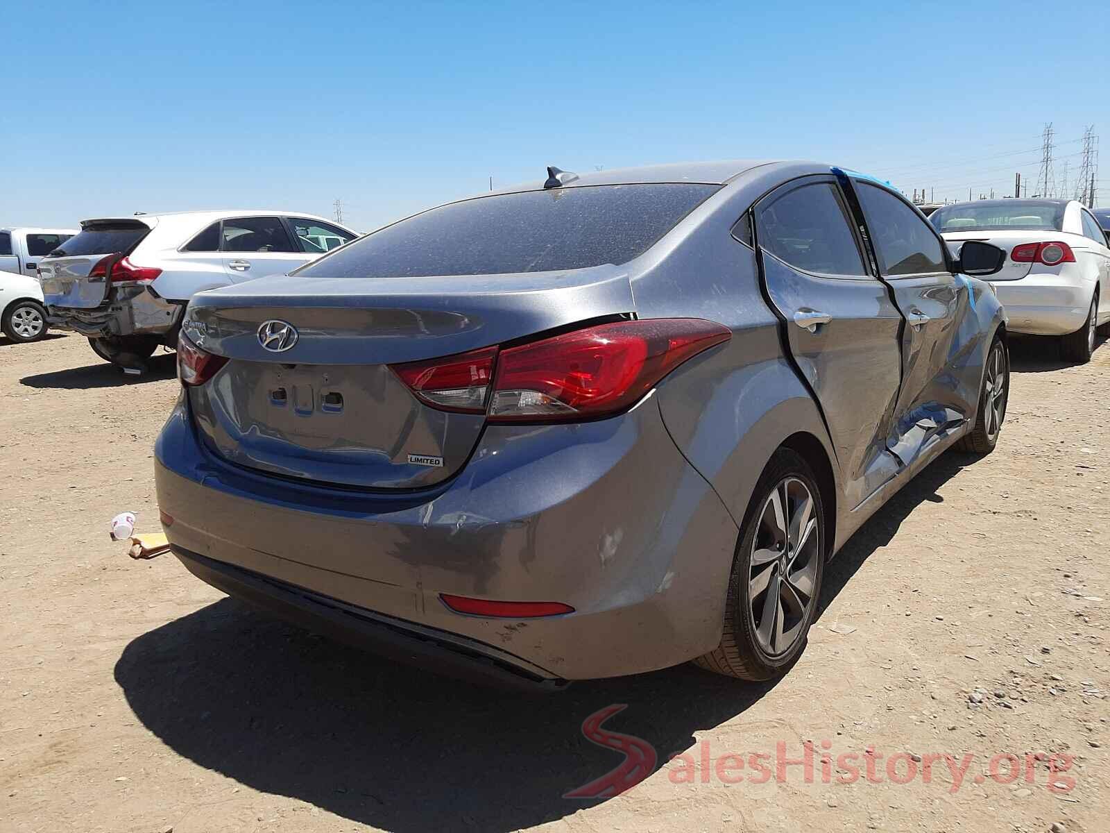 KMHDH4AE5GU638416 2016 HYUNDAI ELANTRA