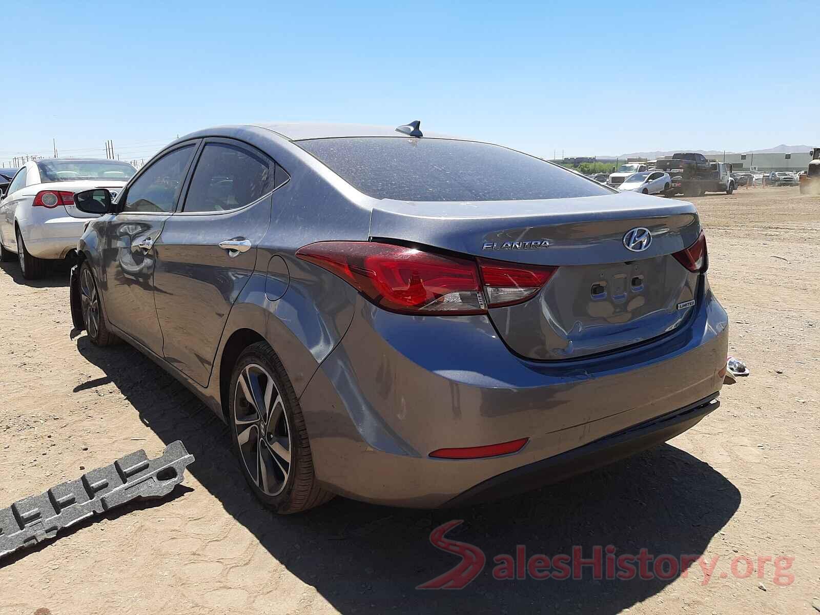 KMHDH4AE5GU638416 2016 HYUNDAI ELANTRA